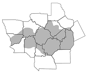 Middle Georgia county