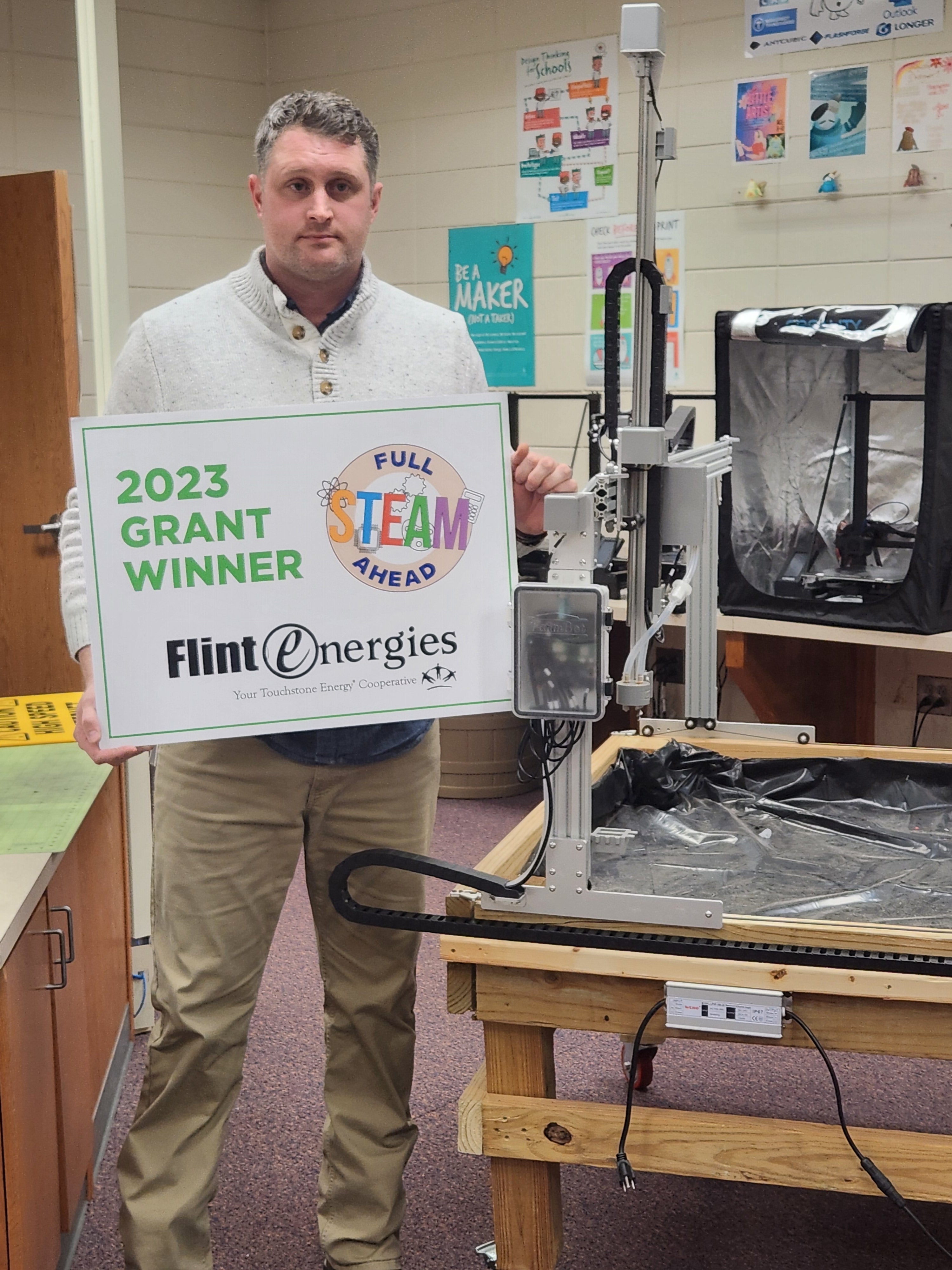 Jake Harvey Mossy Creek Middle Full STEAM Ahead Grant