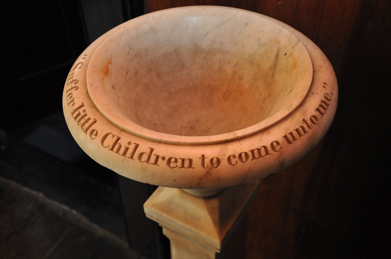 Zion Episcopal Church Baptismal Font