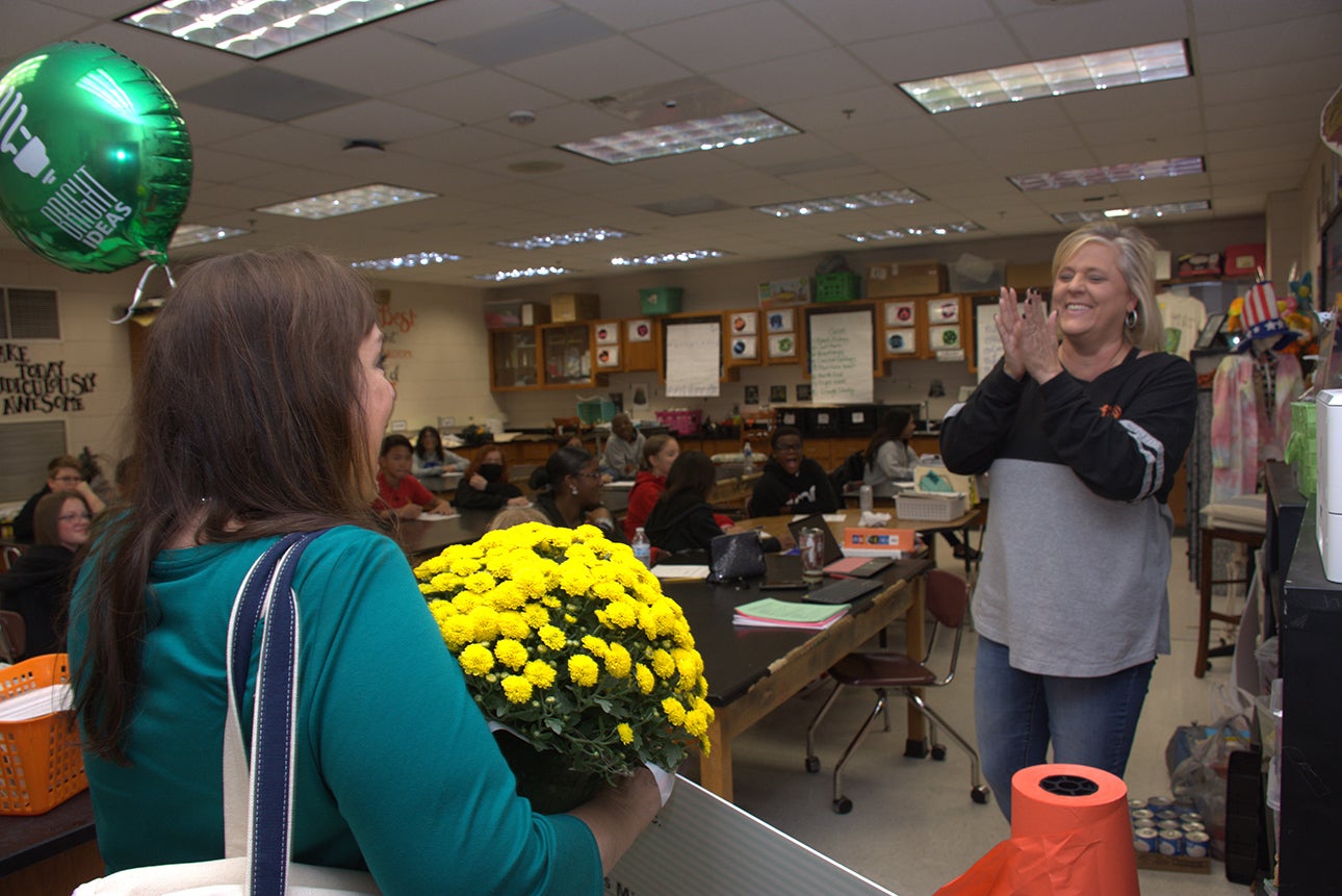 Flint Energies Bright Ideas Teacher wins Award