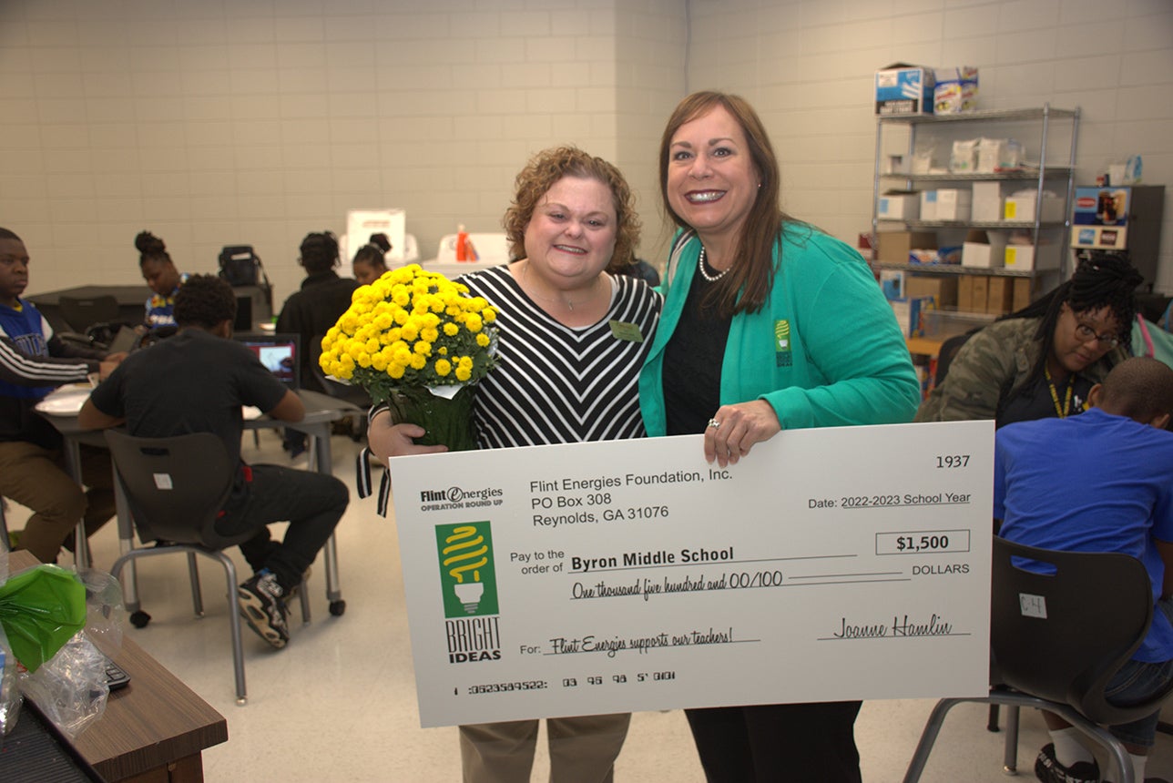 Stephanie Justen Flint Energies Bright Ideas Winner
