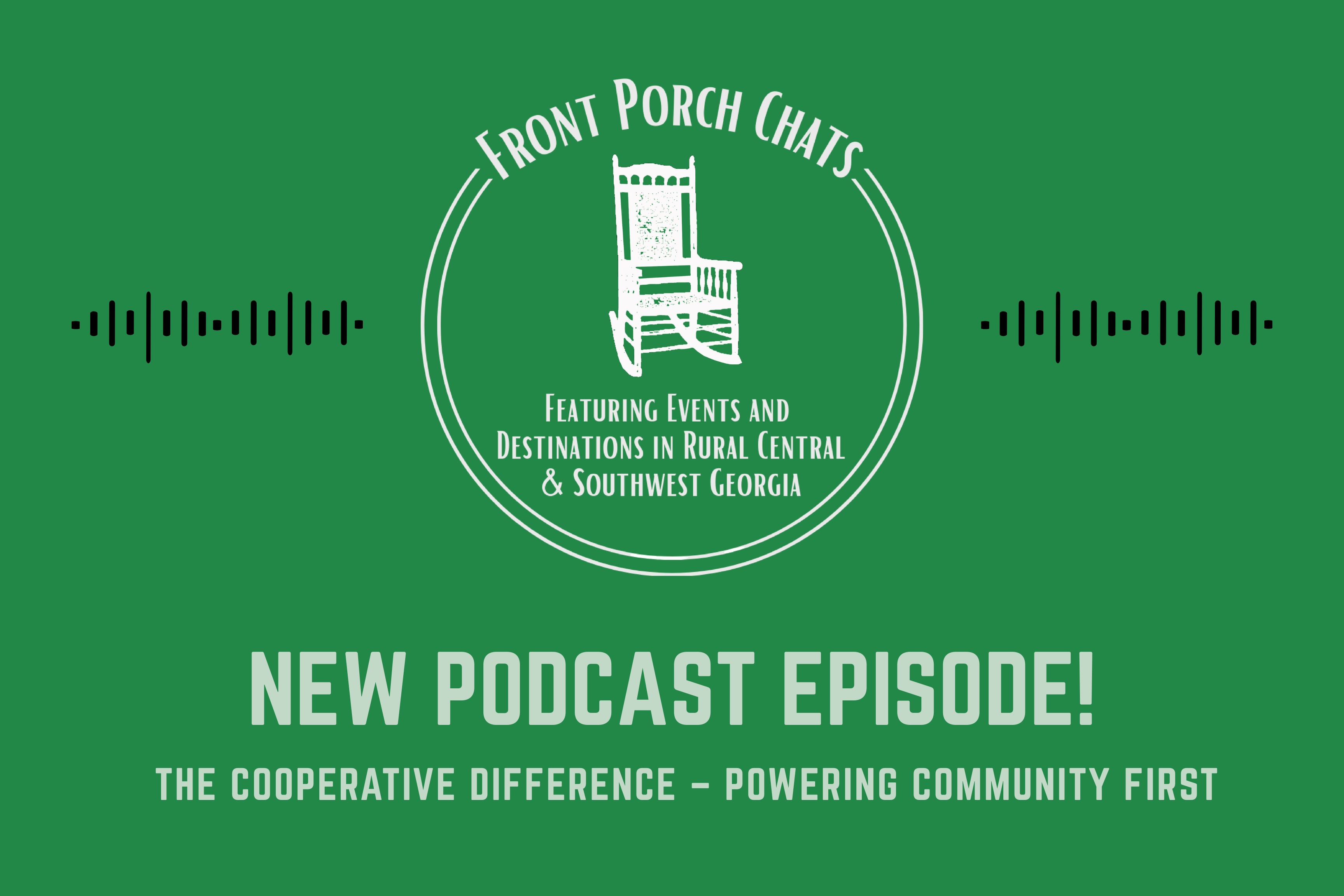 In this episode of Front Porch Chats, host Natalie Bradley is joined by a few Flint Energies’ leaders, Jeremy Nelms (President/CEO), Marian McLemore (VP of Cooperative Communications), Rogie Roberson (VP of Member Solutions), and Blair Brown (Youth & Education Specialist). They discuss what makes electric membership cooperatives (EMCs) truly unique, focusing on the seven cooperative principles. Titled “The Cooperative Difference: Powering Community First,” this conversation goes beyond electricity—it’s about people, purpose, and partnerships. Listeners will learn how co-ops like Flint Energies are member-owned, not-for-profit utilities that prioritize people over profits. From capital credit refunds to investments in infrastructure—like Flint’s new service center paid for without raising member bills—Flint’s commitment to affordability and reliability is evident. The conversation also highlights Flint’s impact in the community: youth leadership programs, scholarships and teacher grants, education programs in local schools, economic development through rural murals and grants, and mutual aid during storms. The team shares powerful stories—like how employee-funded initiatives such as Linemen for Little Ones bring joy to families in need, and how former student participants in programs like the Washington Youth Tour credit the experience for changing their life path. This episode is a must-listen for Flint members (and future members!) who want to better understand how co-ops are built to serve—and how you can get involved. You’re not just a customer—you’re a member, an owner, and a part of a community-first mission. That’s the cooperative difference. Important Links Referenced in this Episode: Learn more about our ⁠Rural Murals⁠, ⁠Scholarships⁠, ⁠Operation Round Up®,⁠ and ⁠Bright Ideas Teacher Grant⁠.   ⁠Scholarship applications⁠ and ⁠educational grants.⁠  Sign up to participate in ⁠Operation Round Up®⁠  Apply for a ⁠Rural Murals Grant⁠. ⁠Flint career opportunities⁠ and ⁠Follow Flint Energies on Facebook⁠, ⁠Follow 