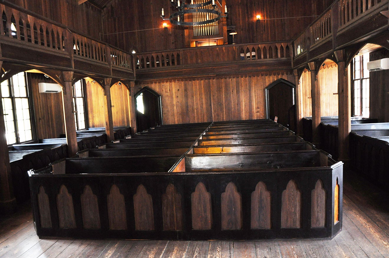Zion Episcopal Church sanctuary 